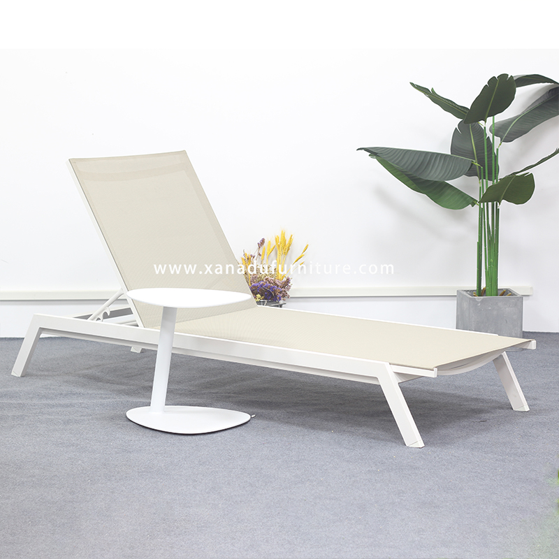 XND-016 Outdoor Aluminum Sling Sun Lounge
