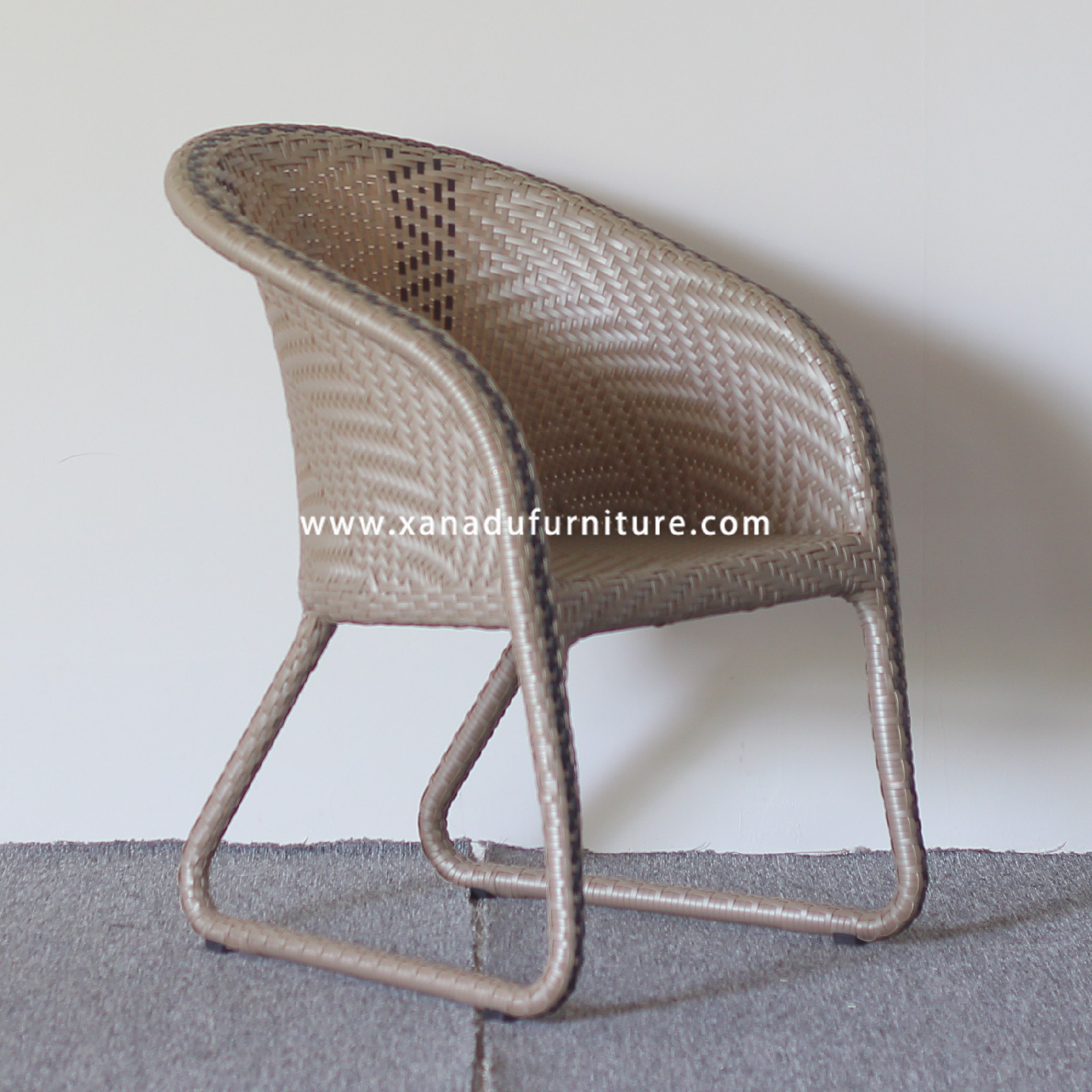 XND-043 Foshan Xanadu Outdoor Weather Resistant Dining Chair كرسي لمطعم في الهواء الطلق