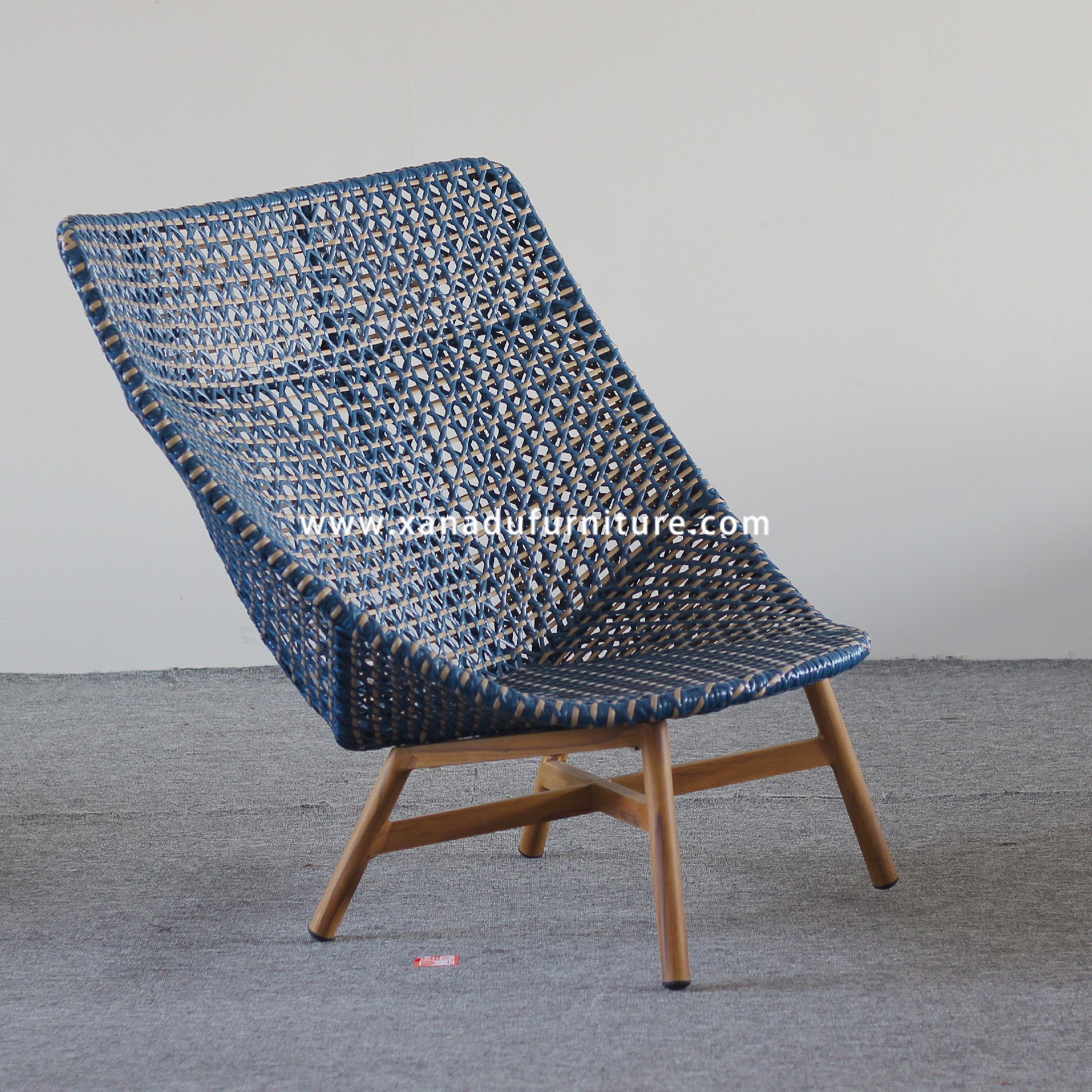 XND-AC04 Foshan Xanadu Outdoor Armchair In Aluminum Braid Handmake Finished