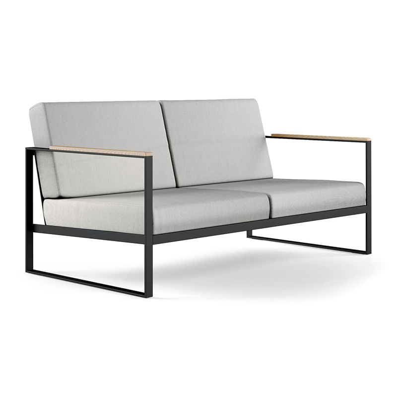 XND-AR007 2 Seater Sofa Aluminum With Outdoor Cushion