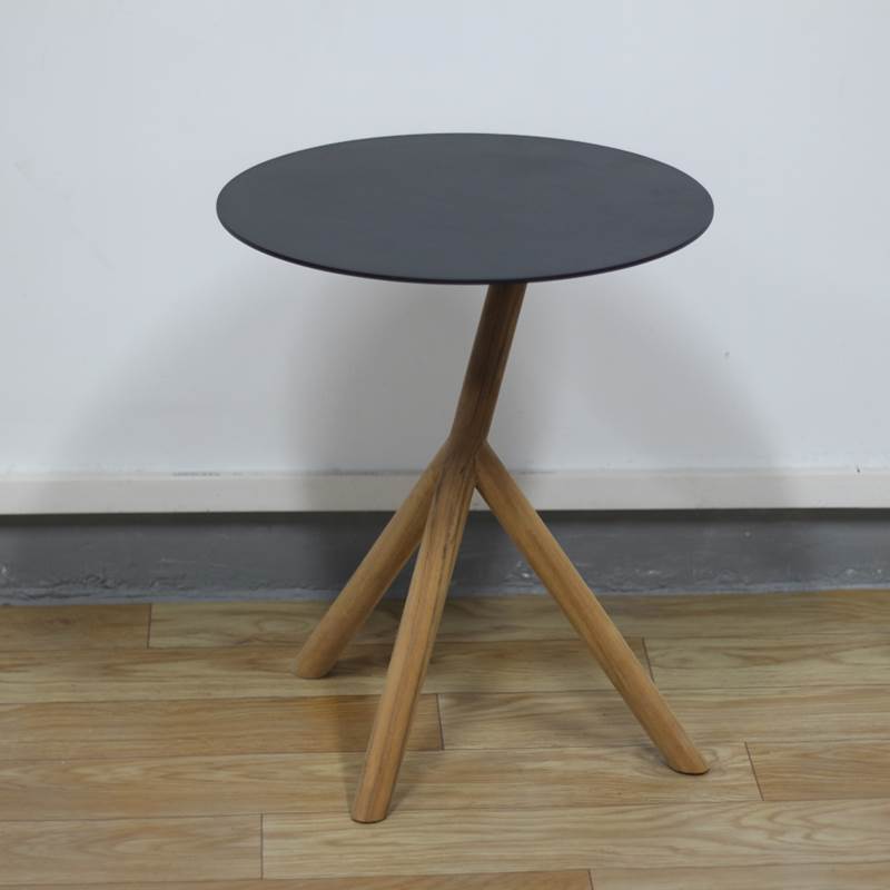 XND-ST272 Foshan Xanadu Side Table In Teak Aluminum Finished For Sun Lounger & Armchair
