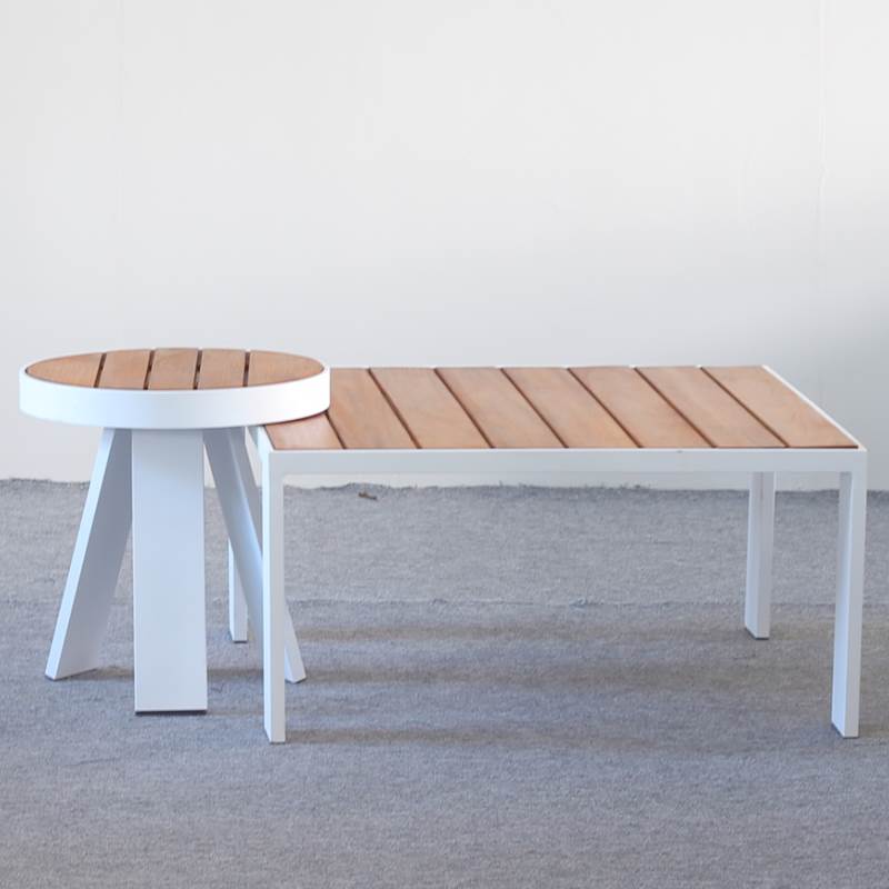 XND-ST242 Outdoor Teak Table For Sun Lounger Sofa & Armchair All Weather