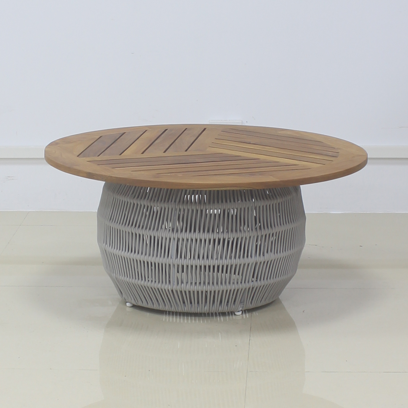 XND-ST248 Outdoor Teak Table For Sun Lounger Sofa & Armchair All Weather